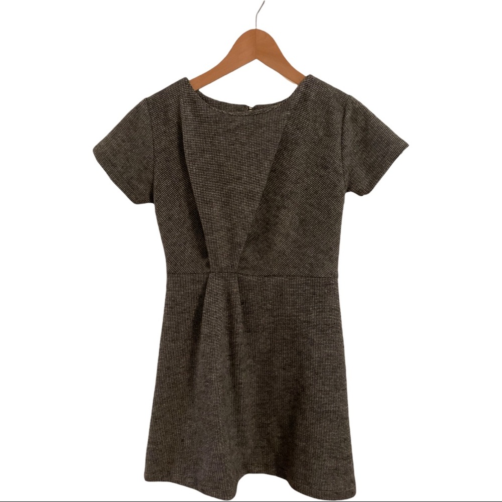 Girls tweed wool Zara dress